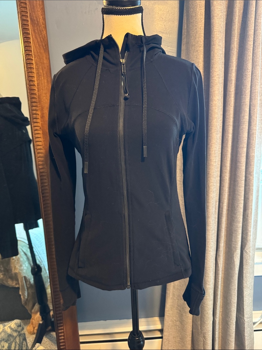 Lululemon Black Hooded Define Jacket